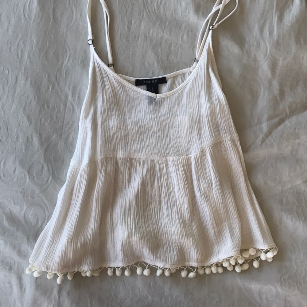 Forever 21 white tank top